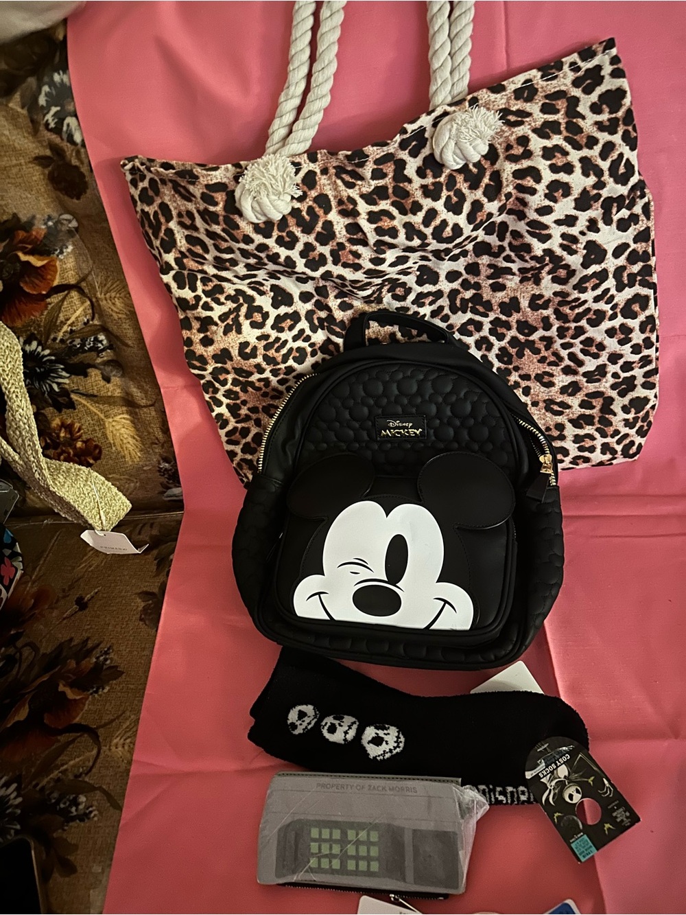 BUNDLE SALE!!! Disney Black Mini Backpack with White Mickey Face